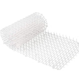 Plasa Protectoare pentru Gradina, Vivimall, Plasa Contra Animalelor de Companie, Plasa cu Tepi Anti Animale, 200 x 30 cm, Alb - vivimall.ro