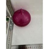 Cutie Alimentara, Vivimall, Model Ceapa, din Plastic, 11 x 11 x 12 cm, 500 ml, Rosu - vivimall.ro