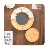 Set platou lemn aperitive elegant | CheeseMate - vivimall.ro