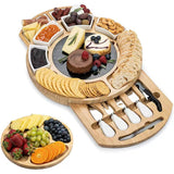 Set platou lemn aperitive elegant | CheeseMate - vivimall.ro