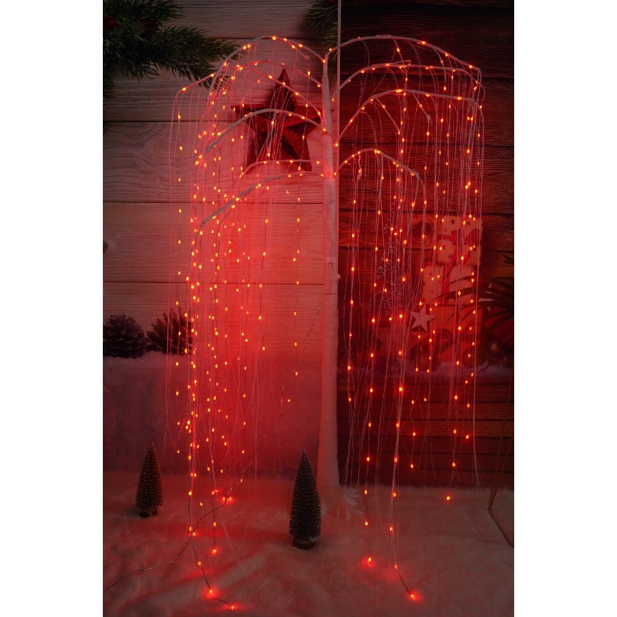 Pom decorativ cu leduri, Vivimall, tip salcie, 400 Led, 2.1 M - vivimall.ro