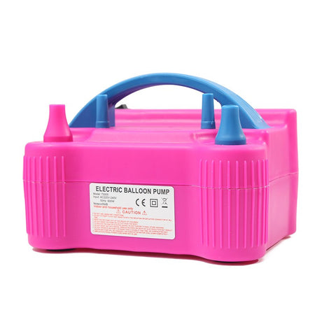 Електрическа помпа за балони, 600 W, розова с