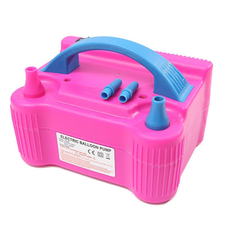 Електрическа помпа за балони, 600 W, розова с