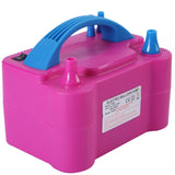 Електрическа помпа за балони, 600 W, розова с