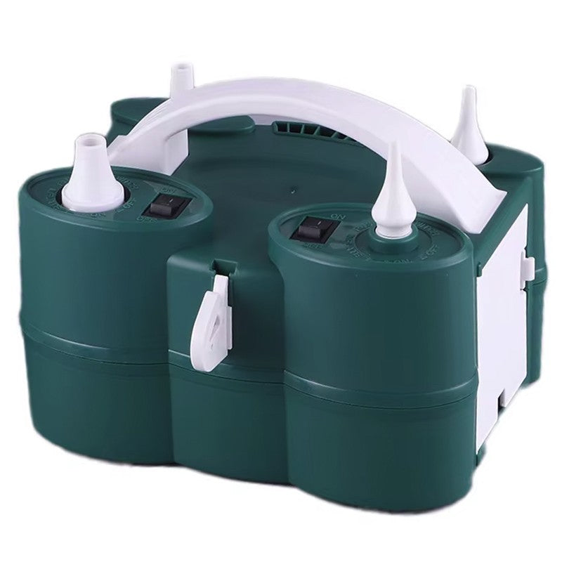 Електрическа помпа за балони, с два изхода, 220V, мощност 600W, аксесоари за партита