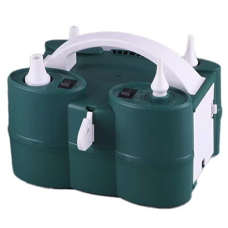 Електрическа помпа за балони, с два изхода, 220V, мощност 600W, аксесоари за партита