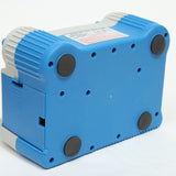 Pompa Electrica de Umflat Baloane, Vivimall, cu Doua Iesiri, 220V, Putere 700W, Accesorii petrecere, Albastru-Gri - vivimall.ro