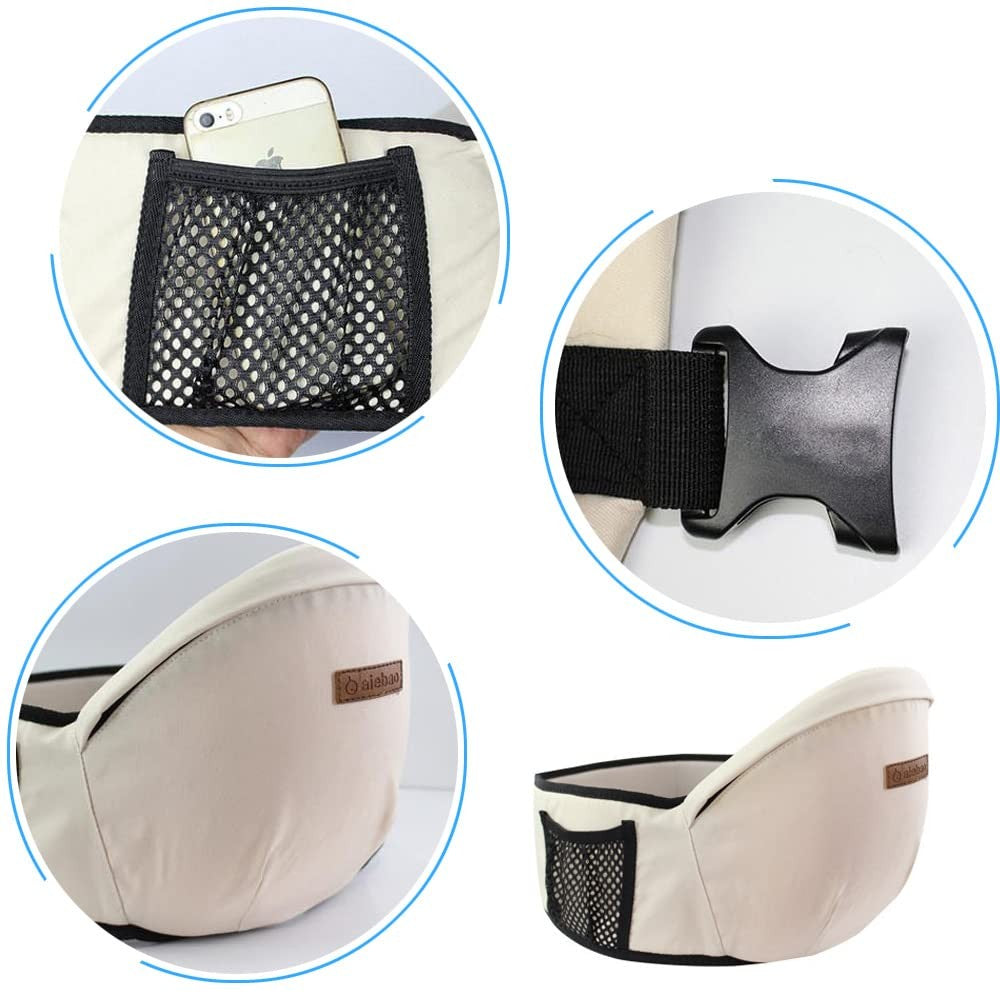 Port-Bebe Ergonomic Ajustabil Cu Scaun | BabyComfort