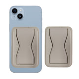 Portofel Flippy MagSafe pentru carduri cu suport integrat, Gri - vivimall.ro