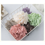 Prosop de Baie, Vivimall, 2in1, cu Burete din Plasa, 17 x 17 cm, Verde - vivimall.ro