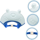 Viziera De Protectie Baie Pentru Copii, Fippy, Model Broasca, Dimensiune Ajustabila, Durabil, Usor De Curatat, Impotriva Samponului, Pentru Ochi Si Urechi, Tpe+Pp, 24X23 Cm - vivimall.ro