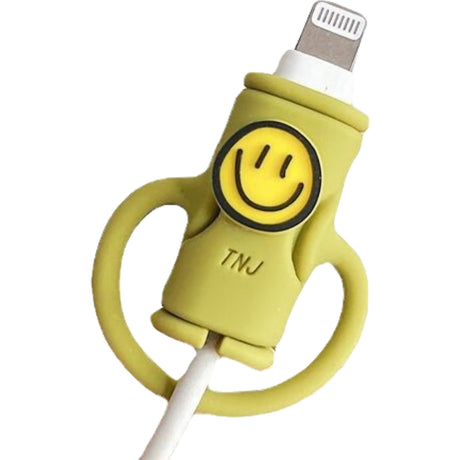 Protectie cablu USB Flippy, din silicon, model 3, multicolor - vivimall.ro
