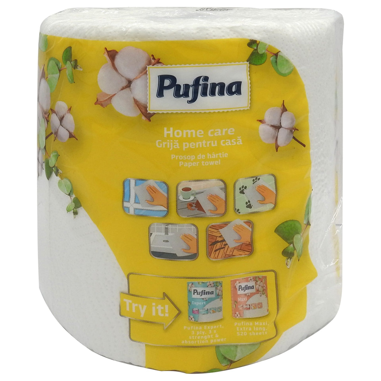 Pufina Prosop Bucatarie Home Care 2 Str 245 Foi