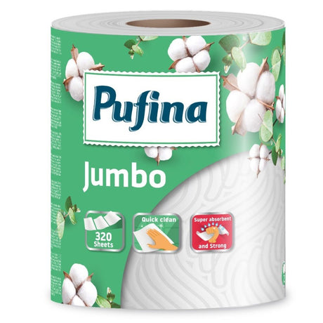 Prosop de Bucatarie, PUFINA, Jumbo, 2 Straturi, 80 m - vivimall.ro