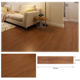 Set 36 Placi Autoadezive pentru Pardoseala, Flippy, din PVC, Impermeabil, Ignifug, Usor de Curatat, Dimensiune Placa 91.44 x 15.24 cm, Grosime 1.5 mm, Acoperire 5 m2, Model 8, Caramiziu - vivimall.ro