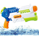 Pistol cu Apa pentru Copii, Rezervor, Pentru Piscina/Plaja, Vivimall, 6ani+, Albastru/Multicolor, 1000ML - vivimall.ro