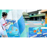 Pistol cu Apa pentru Copii, Rezervor 600ml, Vivimall, 14ani+, cu baterie 1500mAh, Electric Burst, Albastru/Verde, 800ML - vivimall.ro