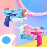 Pistol Cu Apa Pentru Copii, Rezervor, Pentru Piscina/Plaja, 6Ani+, 3 Duze, 300Ml - vivimall.ro