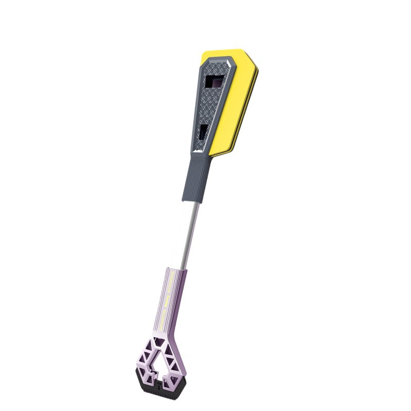 Racleta Auto pentru Zapada cu Doua Capete, Vivimall, Universala, Deszapezire Masina, cu Maner, Ergonomica, Detasabila, pentru Geamuri si Caroserie, Usor de Utilizat, 61x12.5 cm, Mov - vivimall.ro