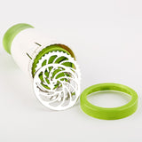 Razatoare Electrica, Doua Cutite, Usor De Folosit, Pentru Verdeata, Accesoriu Bucatarie, 17X6X8 Cm, Verde - vivimall.ro