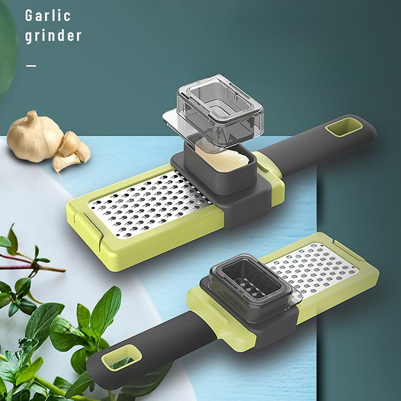 Razatoare multifunctionala verde gri inox | GraterGo - vivimall.ro