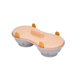 Recipient Dublu Pentru Oua, Din Plastic Pentru Gatit La Microunde, 22 X 11.8 X 8 Cm - vivimall.ro