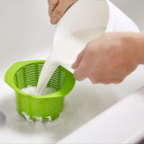 Recipient Pentru Preparat Branza, Capac De Silicon, Cheese Maker Din Plastic, Strecuratoare, 17X14.5X12.8 Cm - vivimall.ro