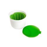 Recipient Pentru Preparat Branza, Capac De Silicon, Cheese Maker Din Plastic, Strecuratoare, 17X14.5X12.8 Cm - vivimall.ro