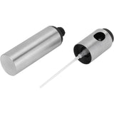 Pulverizator ulei Vivimall, spray, material otel inoxidabil, manual, 100 ml, 17.7 x 4 cm, argintiu - vivimall.ro