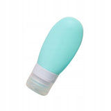 Recipient Portabil Din Silicon Elegant De Voiaj, Sticla De Calatorie, Potrivita Pentru Lotiune, Sampon Si Alte Lichide, Anti-Scurgere, Cu Posibilitate De Reumplere, Capacitate 90Ml - vivimall.ro