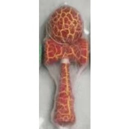 Kendama Crack, Flippy, din Lemn, 18 cm, +14 Ani, Diametru Bila 6 cm, Model Crapat, Rosu - vivimall.ro