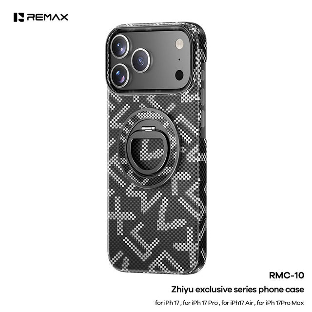 Husa pentru iPhone 17 Pro, Vivimall, Suport Magnetic, Negru - vivimall.ro