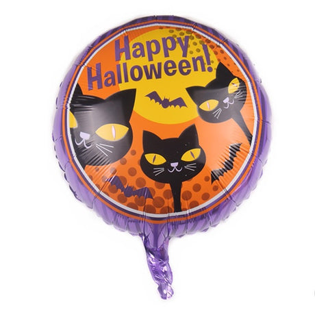 Комплект от 5 балона с котка за Хелоуин | HalloweenGlow