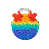 Чанта Pop It Cow Rainbow | BubbleBag 2