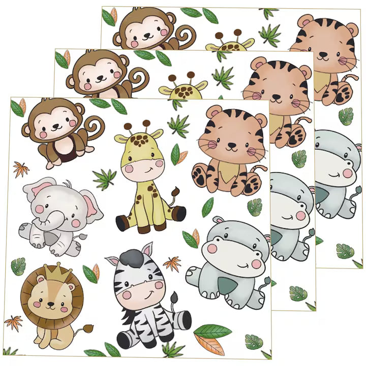 Комплект от 20 салфетки за маса Jungle | JungleJoy