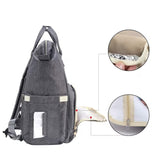 Тъмносива раница за майки | MommyBag 3