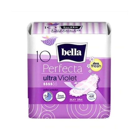 Absorbante Bella Perfecta Violet, 10 buc. - vivimall.ro