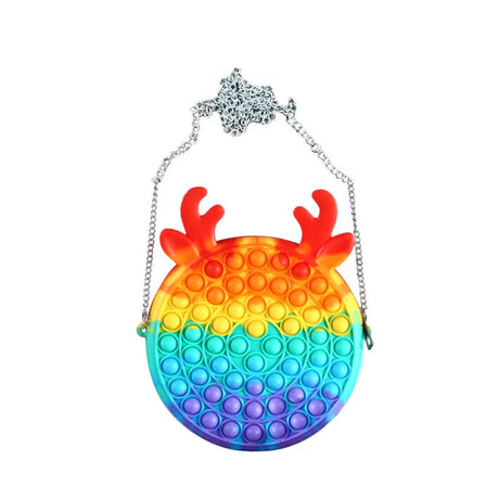 Чанта Pop It Reindeer Rainbow | BubbleBag 4