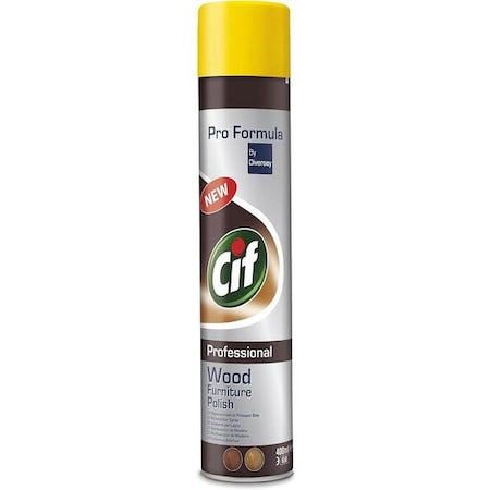 Cif Pro Formula — Spray Curățare și Lustruire Mobilier Lemn, 400 ml - vivimall.ro