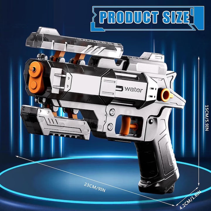 Воден пистолет S-Shooter, черен | ActionSplash 1