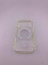 RESIGILAT - Husa Telefon, Flippy, Compatibila Apple iPhone 17 Pro Max, MagSafe, Antisoc, din Silicon + TPU, Transparent - vivimall.ro