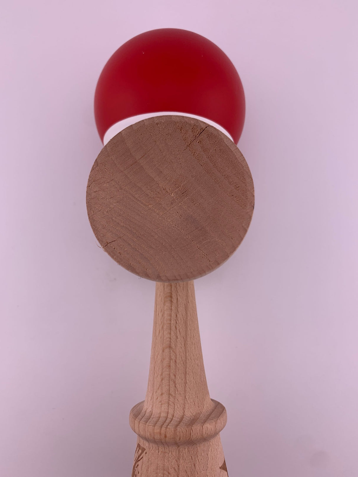 RESIGILAT - Kendama X Originala, Profesionala, Flippy, Rubber Grip, Cupe Mari KING SIZE V3, Gaura in Baza, Rulment Metalic, din lemn 18 cm, Ata 62/65 cm, Bicolor Rosu/Alb - vivimall.ro