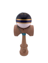RESIGILAT - Kendama X Originala ROYAL SPIKE, Profesionala, Flippy, Cupe Mari KING SIZE V3, Super Sticky, Gaura in Baza, Rulment Metalic, din lemn 18 cm, Ata 62/65 cm, Inel Albastru inchis