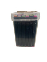 RESIGILAT - Set Cutie 60 Markere, Flippy, cu Alcool, Artist Markers, Cutie Plastic cu Maner, Multicolor - vivimall.ro