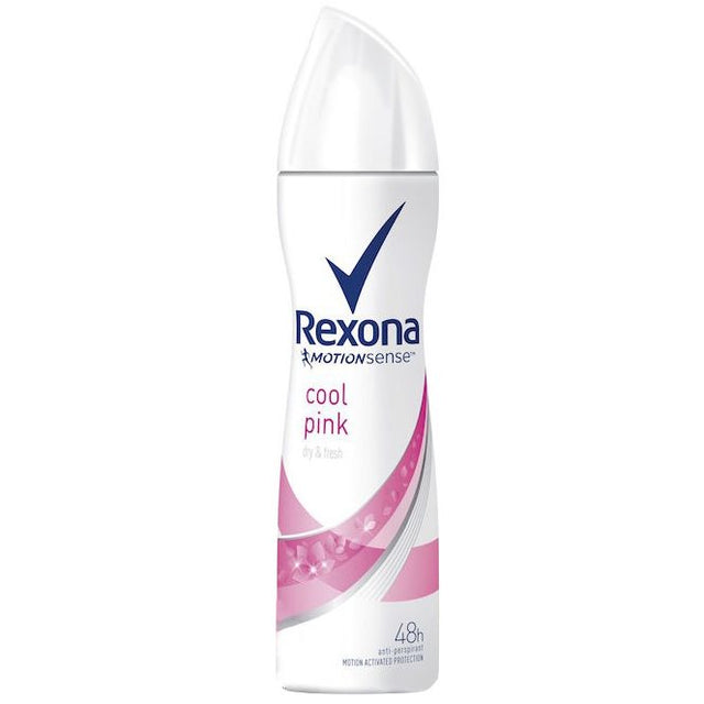 Antiperspirant Deo Spray, REXONA, Pink Blush, 150 ml - vivimall.ro