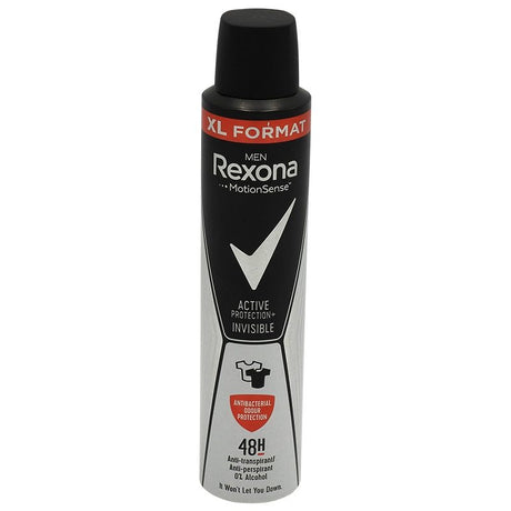 Antiperspirant Deo Spray, REXONA, Invisible Black White, 200 ml - vivimall.ro