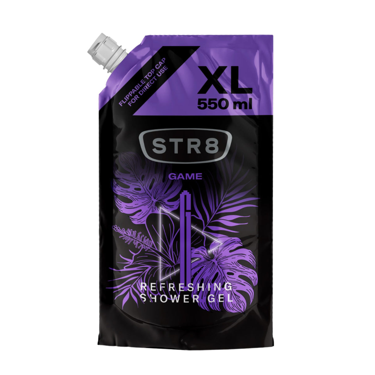 Rezerva Gel de Dus Pentru Barbati, STR8, Game, 550 ml - vivimall.ro