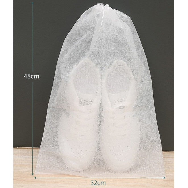 Set 50 de Saci de Depozitare Incaltaminte, Vivimall, de Protectie, pentru Voiaj, Netesut, Rezistenti la Praf, Protectie Solara, Anti-Ingalbenire, 48x32 cm, Marime Mare, Transparent - vivimall.ro