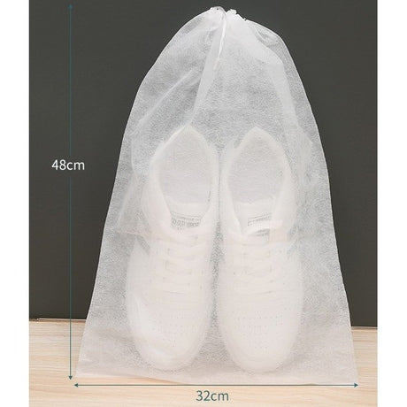 Set 50 de Saci de Depozitare Incaltaminte, Vivimall, de Protectie, pentru Voiaj, Netesut, Rezistenti la Praf, Protectie Solara, Anti-Ingalbenire, 48x32 cm, Marime Mare, Transparent - vivimall.ro