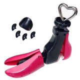 San/Calapod Pro Reglabil, Alungire si Largire 4 Directii, Marime 40-47, Pantofi, Ghete, Adidasi, Arc, Roz/Negru - vivimall.ro